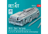 ResKit kit RSK48-0026 Tracteur de remorquage MD-3С « Mule » kit de modèle imprimé en 3D 1/48