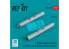 ResKit kit RS48-0529 Lance-roquettes B-13L (2 pièces) (imprimé en 3D 1/48