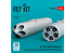 ResKit kit RS48-0529 Lance-roquettes B-13L (2 pièces) (imprimé en 3D 1/48