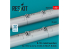 ResKit kit RS48-0529 Lance-roquettes B-13L (2 pièces) (imprimé en 3D 1/48