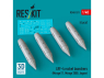 ResKit kit RS48-0531 Lance-roquettes LRF-4 4 pièces imprimé en 3D 1/48