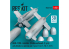 ResKit kit RS48-0538 Missiles AGM-130A 2p ogive Mk84 avec pod de liaison de données AN/AXQ-14 1p 1/48