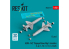 ResKit kit RS48-0517 AGM-142 &quot;Popeye/Have Nap&quot; missiles 2 pcs imprimé en 3D 1/48