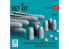 ResKit kit RS48-0519 LAU-88 avec 2 missiles AGM-65 « Maverick » 6 pièces imprimées en 3D 1/48