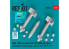 ResKit kit RS48-0544 Missiles AGM-130C 2 ogives BLU-109 avec nacelle de liaison de données AN/AXQ-14 1/48