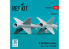 ResKit kit RS48-0574 Missiles R-98 MR/MT 2 pièces imprimés en 3D 1/48