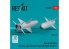 ResKit kit RS48-0506 Missiles Exocet 2 pièces imprimés en 3D 1/48
