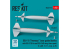ResKit kit RS48-0575 Bombes guidées laser GBU-10 « Paveway I » avec dérive BSU-37/B et aile BSU-3A/B vitesse lente 1/48