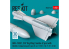 ResKit kit RS48-0540 GBU-15V1, 2/B &quot;Big Wing&quot; bombes 2 pièces avec pod de liaison de données AN/AXQ-14 1/48