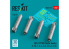 ResKit kit RS48-0515 Bombes à fragmentation CBU-97/105, 4 pièces imprimées en 3D 1/48
