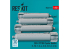 ResKit kit RS48-0515 Bombes à fragmentation CBU-97/105, 4 pièces imprimées en 3D 1/48