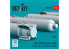 ResKit kit RS48-0515 Bombes à fragmentation CBU-97/105, 4 pièces imprimées en 3D 1/48