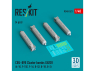 ResKit kit RS48-0523 Bombes à fragmentation CBU-89B GATOR 4 pièces imprimées en 3D 1/48