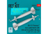 ResKit kit RS48-0521 Bombes guidées laser GBU-10 « Paveway I » avec dérive BSU-4/B et aile BSU-3/B, 2 pièces 1/48