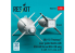 ResKit kit RS48-0521 Bombes guidées laser GBU-10 « Paveway I » avec dérive BSU-4/B et aile BSU-3/B, 2 pièces 1/48