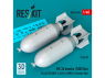 ResKit kit RS48-0548 Bombes guidées laser GBU-10 Paveway I aileron BSU-37/B et BSU-3A/B faible vitesse protection thermique 1/48