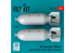 ResKit kit RS48-0548 Bombes guidées laser GBU-10 Paveway I aileron BSU-37/B et BSU-3A/B faible vitesse protection thermique 1/48