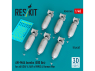 ResKit kit RS48-0545 Bombes AN-M64 6 pièces 500 lbs pour tous les USAF et RAF WWII guerre de Corée 1/48