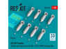 ResKit kit RS48-0537 Bombes AN-M57 de 250 lb, aileron de type boîte pour toutes les USAF et RAF 1/48