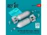 ResKit kit RS48-0547 Bombes AN-M65 AN-M59 2 pièces 1000 lbs pour tous les USAF et RAF 1/48