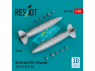 ResKit kit RS48-0526 Mk.84 avec bombes BSU-50, 2 pièces imprimées en 3D 1/48