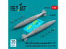 ResKit kit RS48-0524 Mk.84 avec bombes BSU-36/B 2 pièces imprimées en 3D 1/48