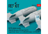 ResKit kit RS48-0535 Bombes à fragmentation BL755, 4 pièces imprimées en 3D 1/48