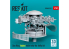 ResKit RSU48-0353 Rotor principal repliable Sea King pour kit Airfix imprimé en 3D 1/32