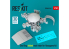 ResKit RSU48-0362 Rotor principal plié Sea King pour kit Hasegawa imprimé en 3D 1/32