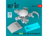 ResKit RSU48-0362 Rotor principal plié Sea King pour kit Hasegawa imprimé en 3D 1/32