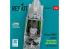 ResKit avion RSU48-0374 Cockpit Mirage 2000B édition de base avec décalcomanies 3D pour kit Kinetic imprimé en 3D 1/48