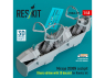 ResKit avion RSU48-0375 Cockpit Mirage 2000N édition de base avec décalcomanies 3D pour kit Kinetic imprimé en 3D 1/48