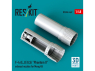 ResKit avion RSU48-0469 Tuyères d'échappement F-4E, J, F, G, S Phantom II pour kit Meng imprimées en 3D 1/48