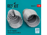ResKit avion RSU48-0361 Tuyères d'échappement Su-27 Flanker pour kit GWH imprimées en 3D 1/48