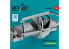 ResKit avion RSU48-0480 Cockpit du Rafale M, édition détaillée pour kit Revell/Academy imprimé en 3D 1/48