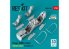 ResKit avion RSU48-0460 Cockpit du Mirage2000N, édition détaillée pour kit Kinetic imprimé en 3D 1/48