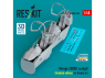 ResKit avion RSU48-0461 Cockpit du Mirage2000D, édition détaillée pour kit Kinetic imprimé en 3D 1/48