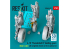 ResKit avion RSU48-0497 Trains d&#039;atterrissage A-10 Thunderbolt II Early &amp; Late roues lestées kit Academy imprimé en 3D 1/48