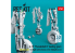 ResKit avion RSU48-0546 Trains d&#039;atterrissage A-10 Thunderbolt II Early &amp; Late avec roues pour kit HobbyBoss imprimé en 3D 1/48