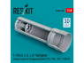 ResKit avion RSU48-0504 Buse d'échappement F-104S, G-late Starfighter pour kit Hasegawa/Eduard 1/48