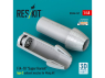 ResKit avion RSU48-0521 Tuyères d'échappement F/A-18 Super Hornet type 2 pour kit Meng imprimées en 3D 1/48