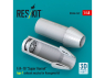 ResKit avion RSU48-0522 Tuyères d'échappement F/A-18 Super Hornet type 1 pour kit Hasegawa imprimées en 3D 1/48