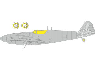 Eduard Express Mask EX1145 S-199 TFace Eduard 1/48