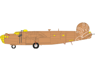 Eduard Express Mask CX700 B-24D Airfix 1/72