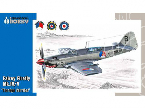 Special Hobby maquette avion 48041 FAIREY FIREFLY Mk.4/5/6 Marine Royale Néerlandaise 1/48