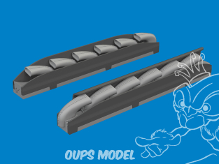 Eduard kit d'amelioration brassin print 632207 Echappements Messerschmitt Bf 109K-4 Kotare 1/32
