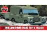 Airfix maquette militaire A02324 Land Rover LWB toit rigide et remorque 1/76