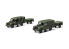Airfix maquette militaire A02324 Land Rover LWB toit rigide et remorque 1/76