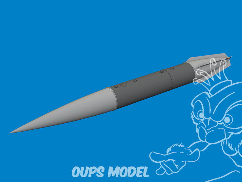 Eduard kit d'amelioration avion brassin Print 6481154 Réservoir carburant PTB-490 MiG-21F Eduard 1/48 Eduard kit d'amelioration avion brassin Print 6481154 Réservoir carburant PTB-490 MiG-21F Eduard 1/48