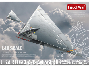 Modelcollect maquette avion UA48005 U.S. Air Force A-12 Avenger II 1/48